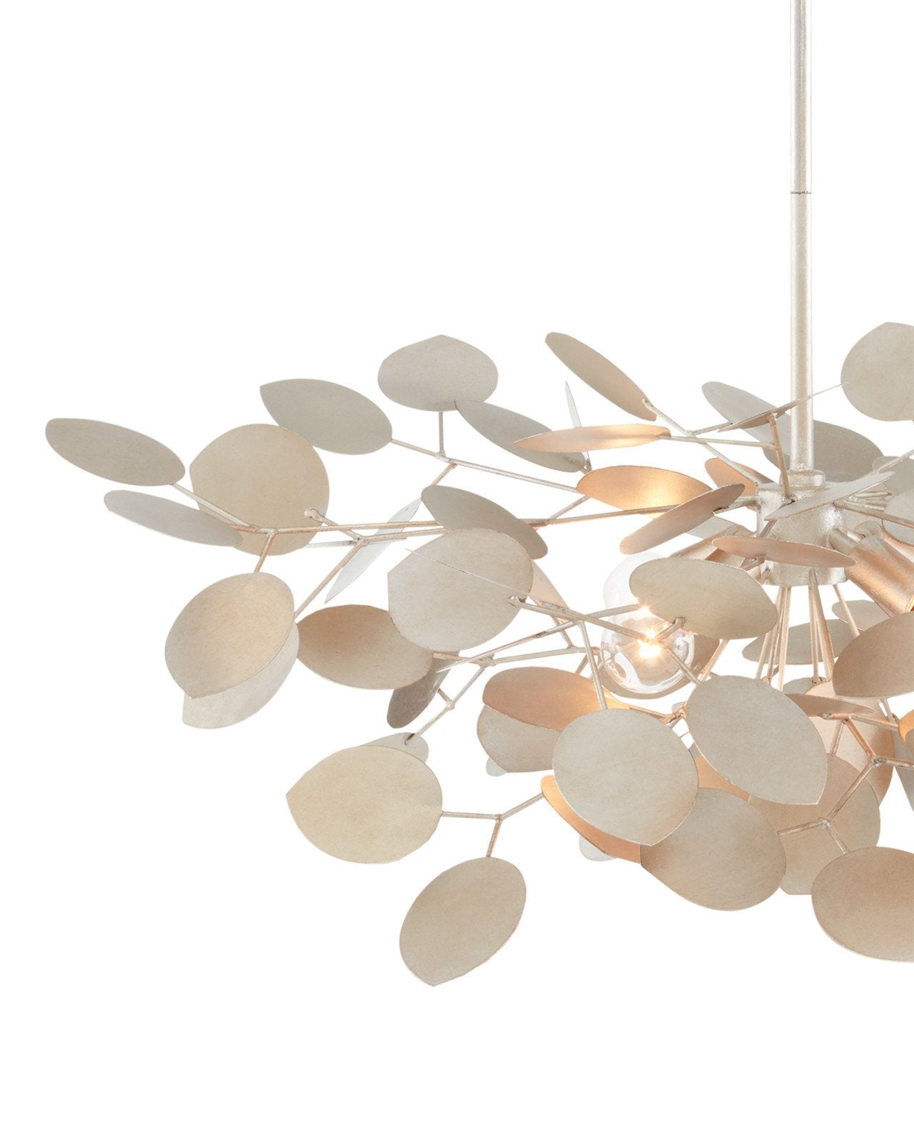 Lunaria Small Silver Chandelier